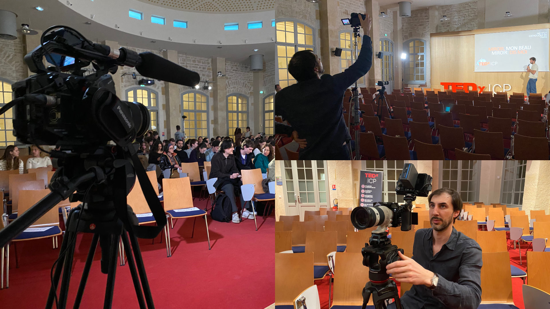 Captation 3 caméras TEDxICP